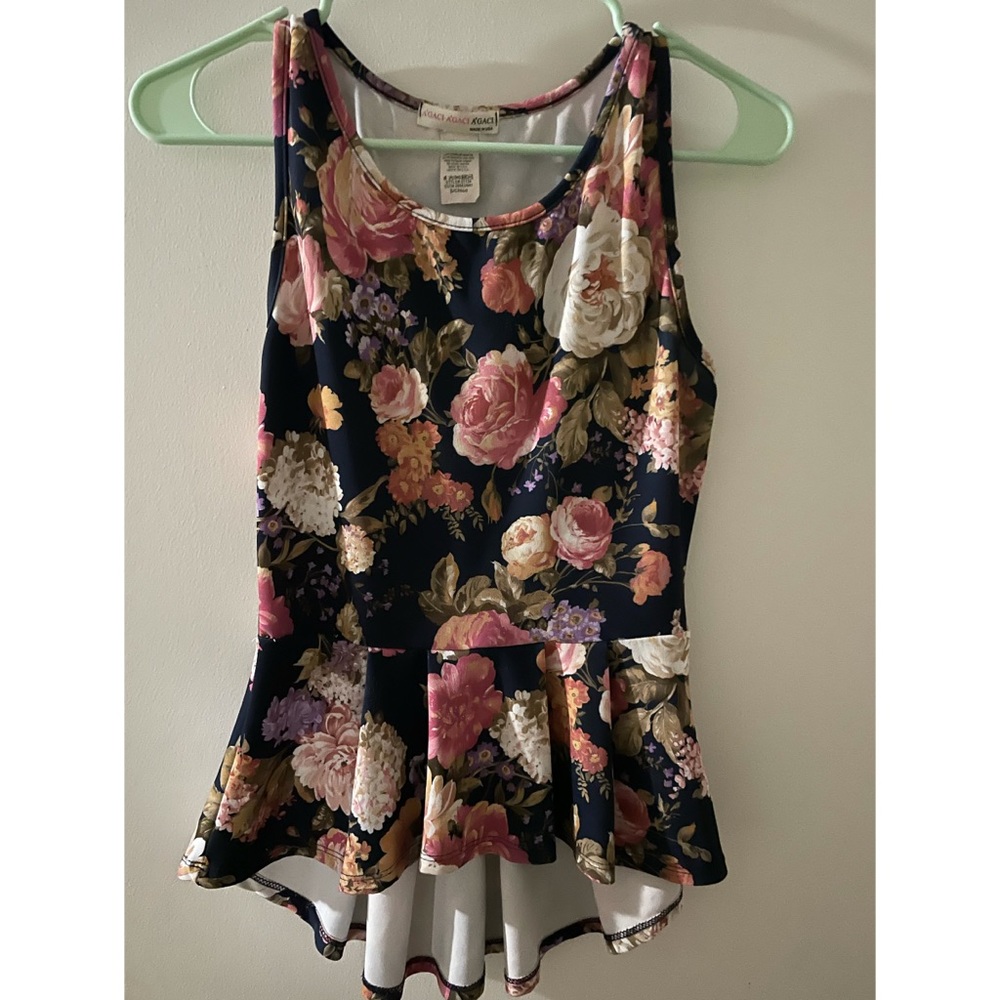 Peplum shirt